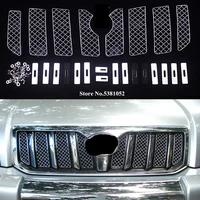 for toyota land cruiser prado fj 120 2003 2004 2005 2006 2007 2008 2009 stainless steel car insect screening mesh front grille