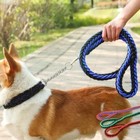 nylon braided dog leash traction rope pet rope large dog walking training pet belt puppy suppliers %d0%bf%d0%be%d0%b2%d0%be%d0%b4%d0%be%d0%ba %d0%b4%d0%bb%d1%8f %d1%81%d0%be%d0%b1%d0%b0%d0%ba