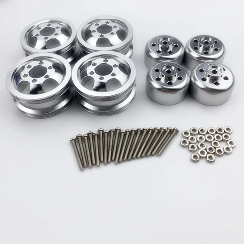 Обновление металлического колеса комплект ступицы шины RC модель автомобиля