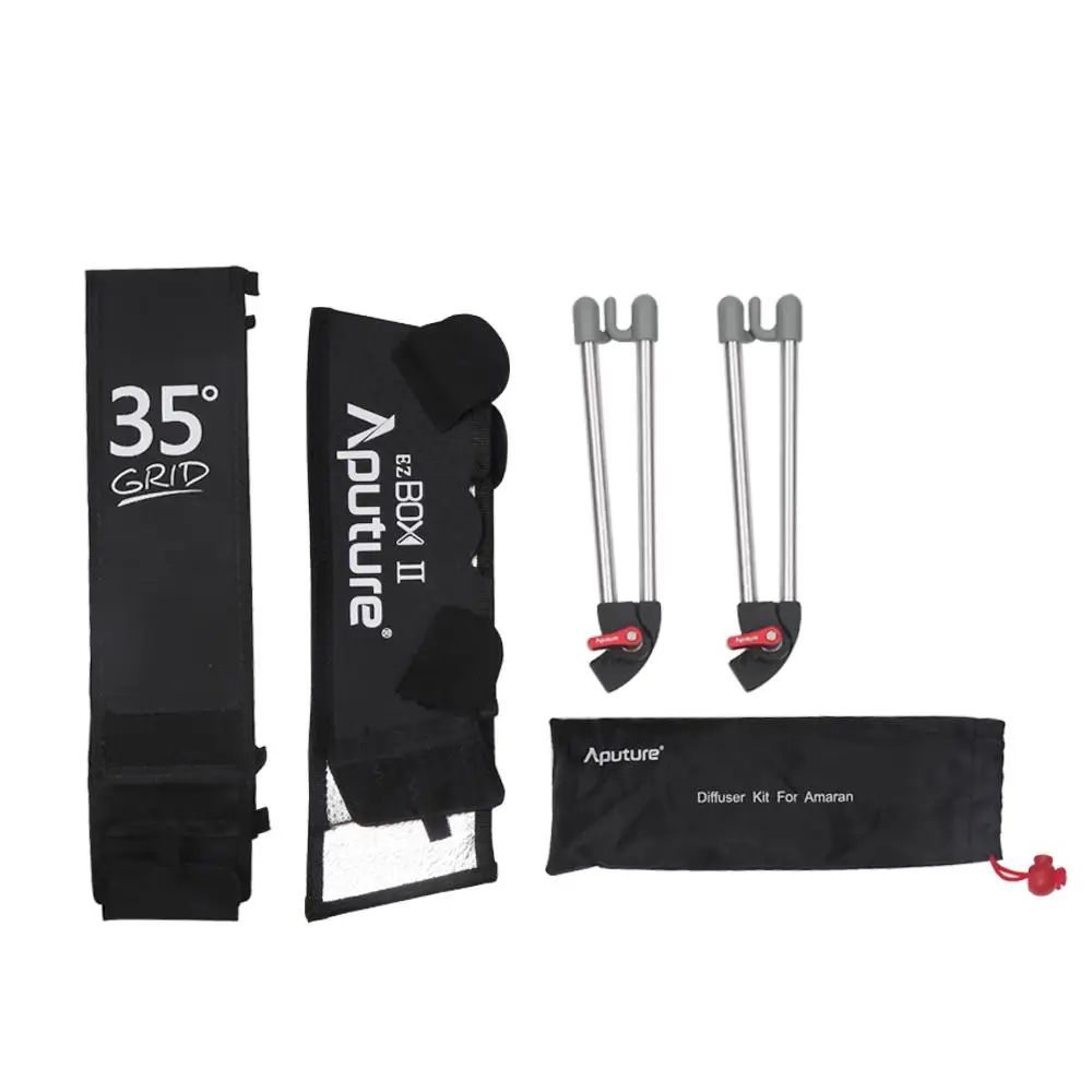 Aputure EZ Box + II рассеиватель Сетка Мягкий светильник коробка комплект для Amaran HR672 AL-528