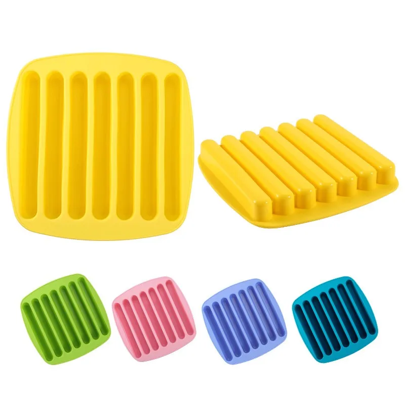DIY Silicone Ice Tray Mold Worst Maker Mould Siliconen Ham Hot Dog Making Schimmel Huishoudelijke Worstjes Cake Bakken Mallen | Дом и сад