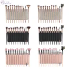 Набор кистей для макияжа, 12 шт., в косметическом пакете