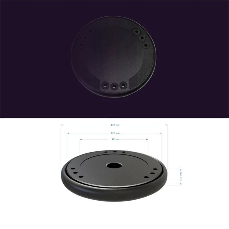 Sound Isolation Platform Damping Recoil Pad for Apple Homepod Echo Stabilizer Smart Speaker Riser Base |