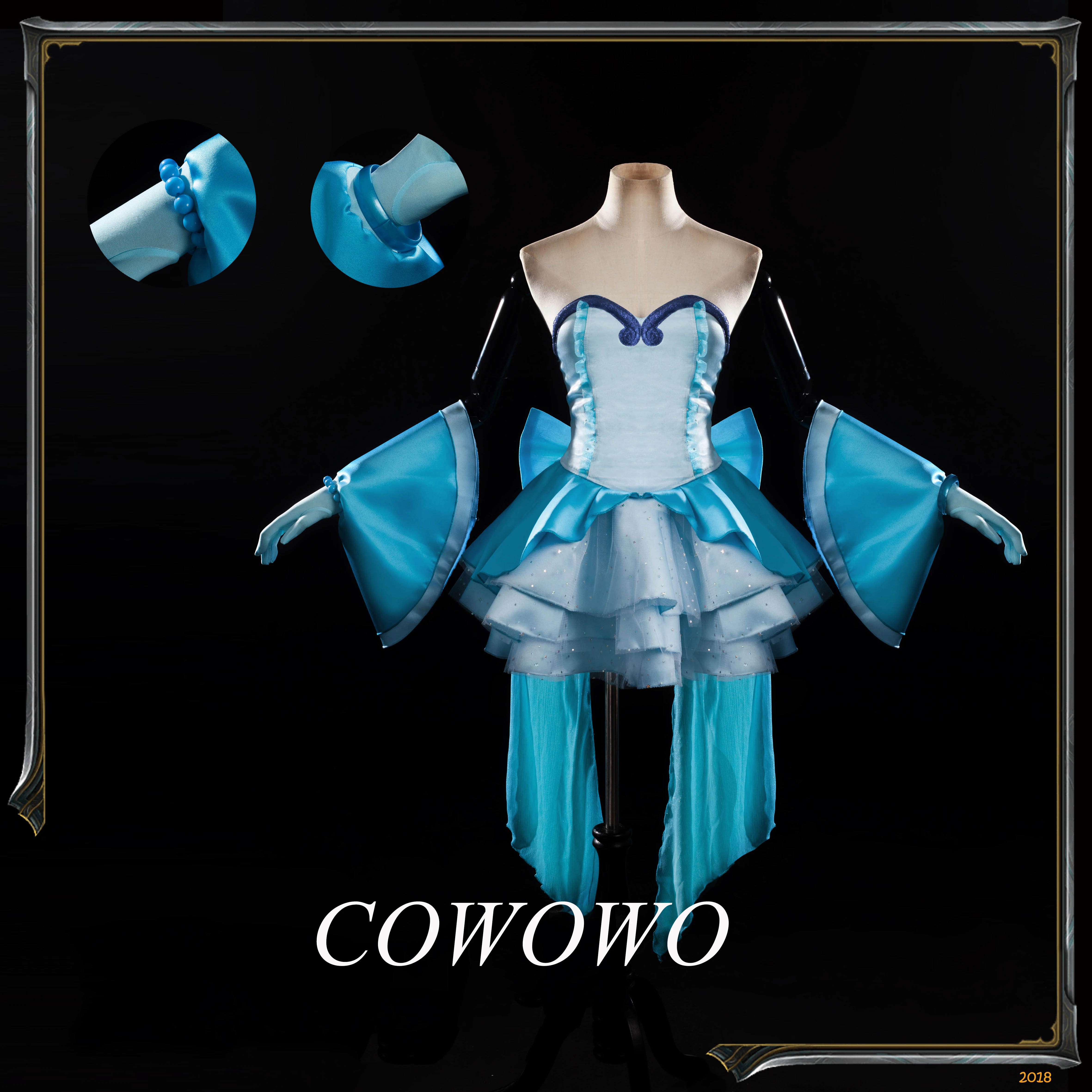 Аниме! Костюм для косплея Русалка Мелоди пичи| |