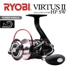 Рыболовная катушка для спиннинга RYOBI VIRTUS II HP SW1000-8000, 7 + 1BB, с защитой от соленой воды, макс. нагрузка 6-12 кг