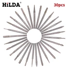 Набор аксессуаров HILDA для шлифовки и резьбы, 30 шт.