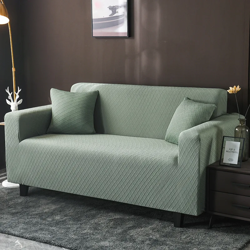 

Jacquard sofa cover knitted universal multi-functional cover sofa cushion cover