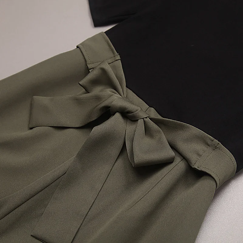 Летний офисный женский свободный комбинезон новый сексуальный с v-образным