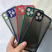 camera protector for apple iphone 11 case for iphone 12 mini pro max case 7 8 6 6s plus xr x xs max full protection matte cover