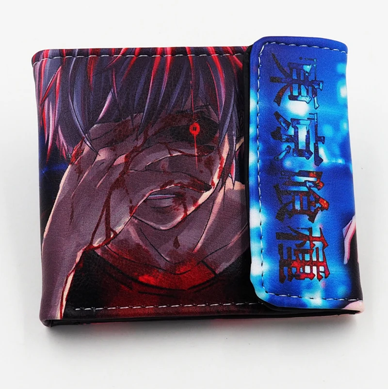 Японский аниме Токийский Гуль PU короткий кошелек Kaneki Кен кошелек|Мужские