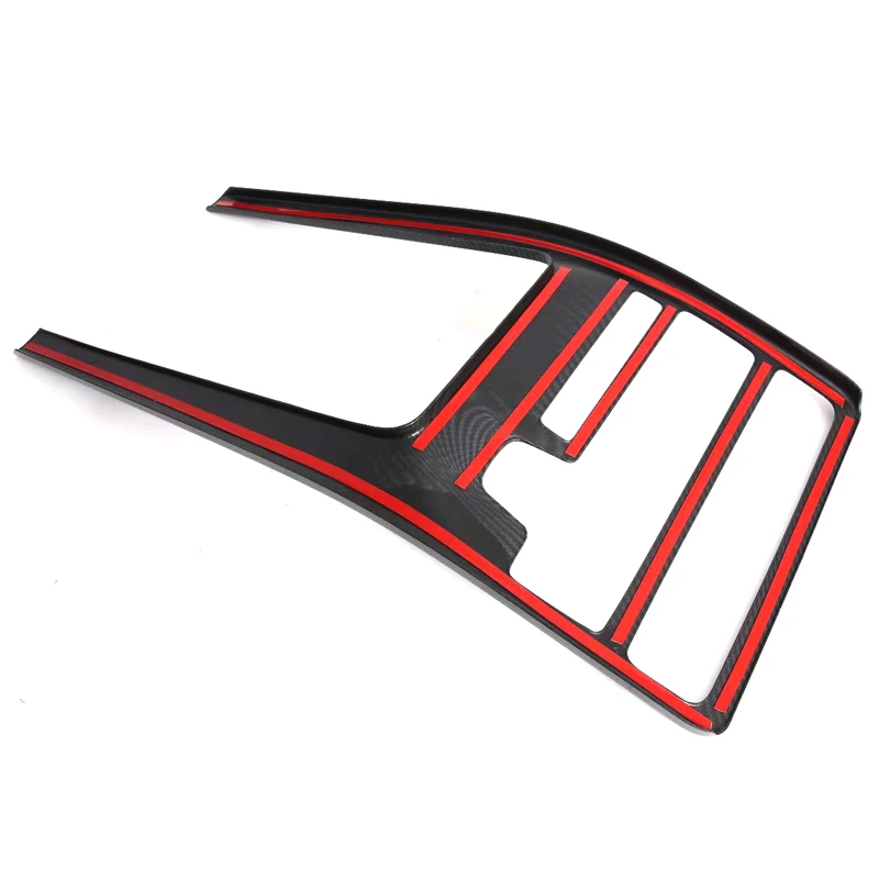 

ABS Interior Accessories Car Auto Front Car Gear Box Panel Frame Cover Trim 1pcs for Hyundai Palisade 2019 2020