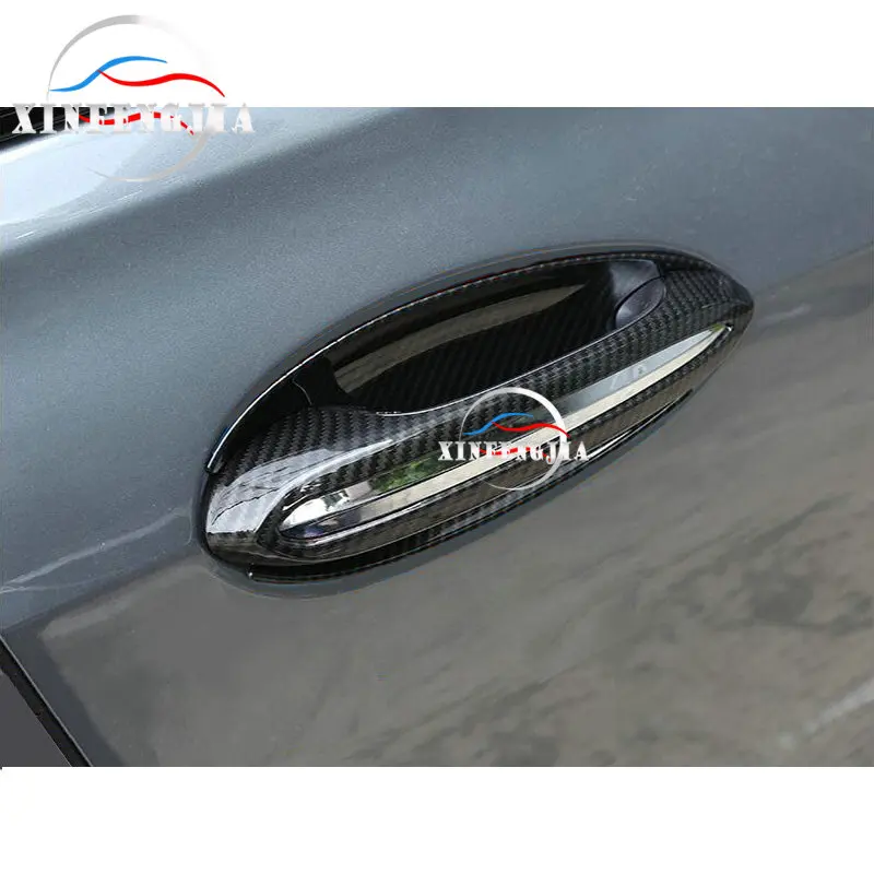 

For BMW 5 Series 6GT G32 G30 17-19 Carbon Fiber Color Exterior Door Handles Bowl Trim
