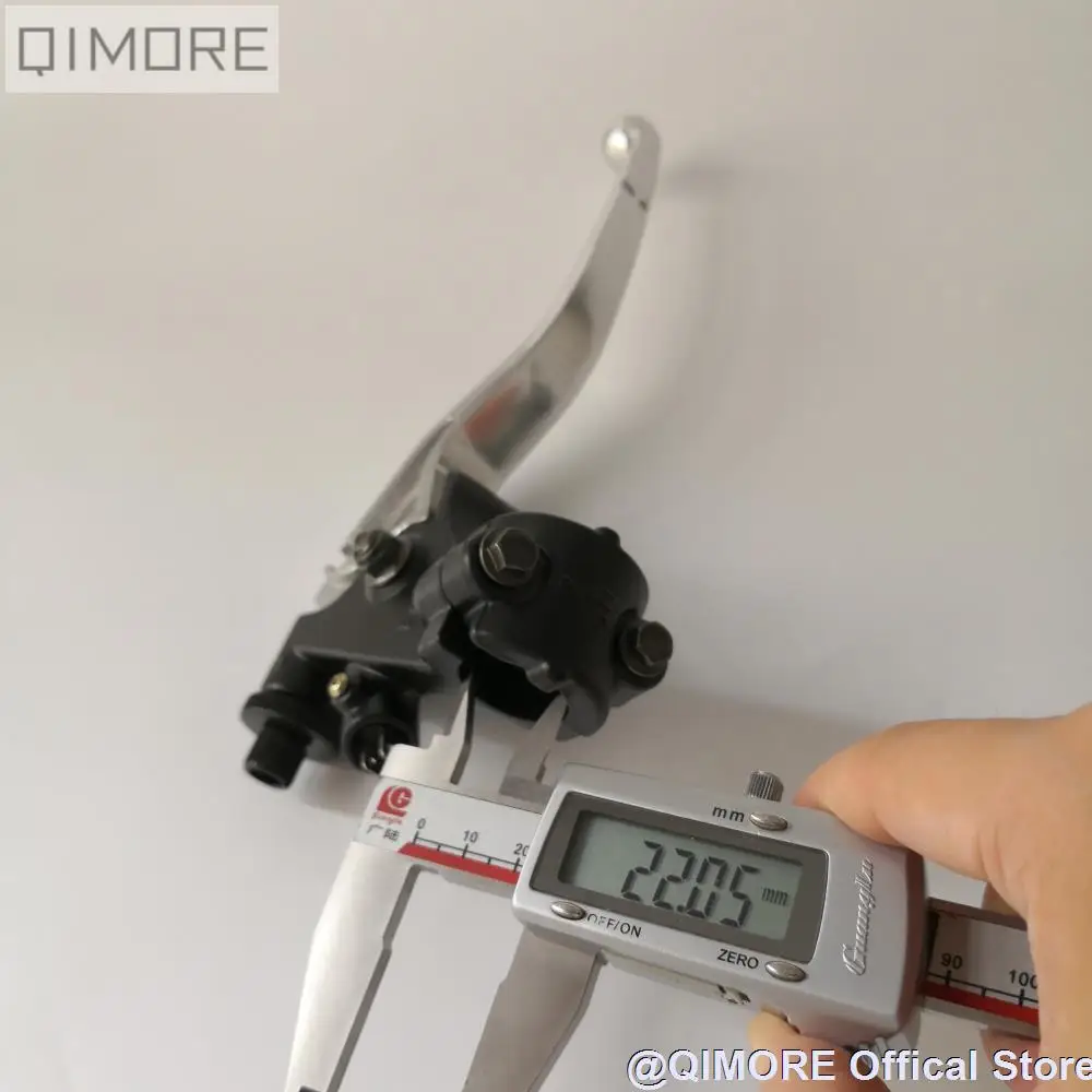 Левый Рычаг сцепления в сборе с перфорацией (с хромированным рычагом нового типа