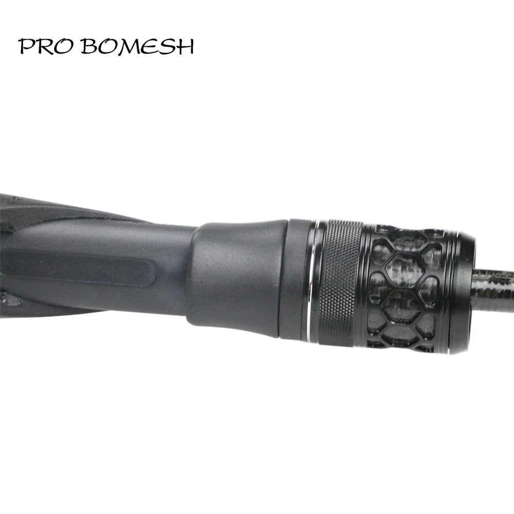 Pro Bomesh 1 комплект алюминиевая Зажимная гайка спиннинг литье EVA ручка комплект DIY материал для сборки удочки компоненты ремонт аксессуар
