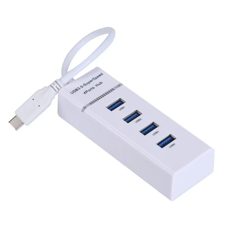

USB 3.1 Type-C To Four-port 3.0 HUB Hub USB Splitter One For Four Expansion