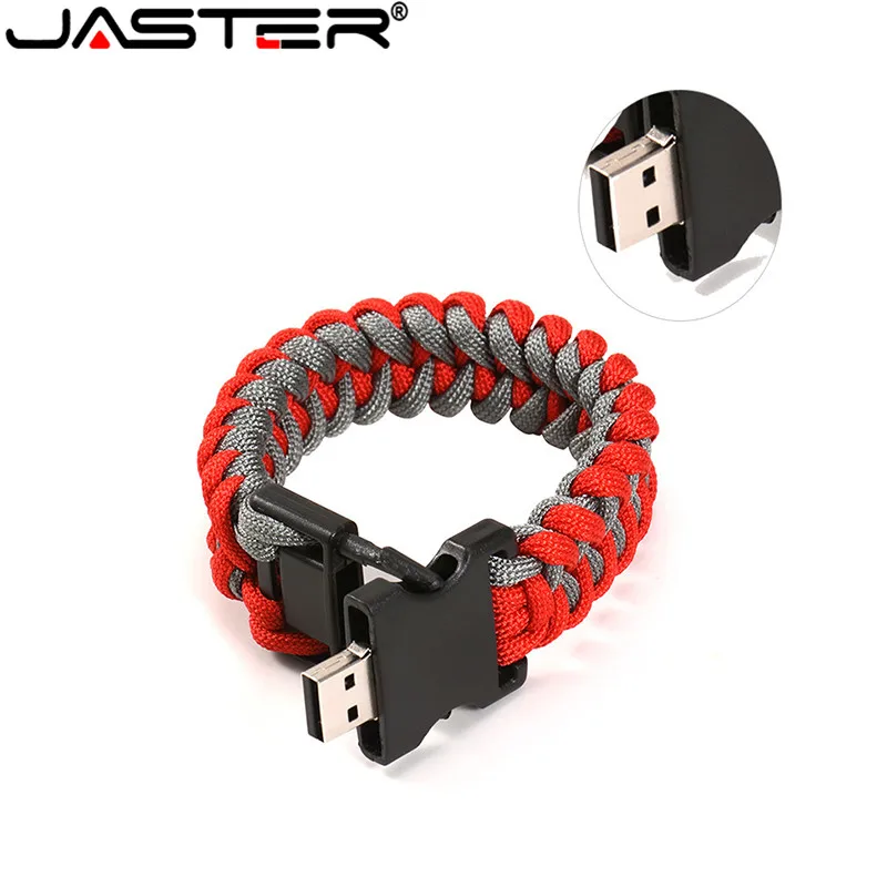JASTER 2019 хит нейлоновый браслет USB флеш-накопитель USB2.0 4 ГБ 8 16 32 64 карта памяти