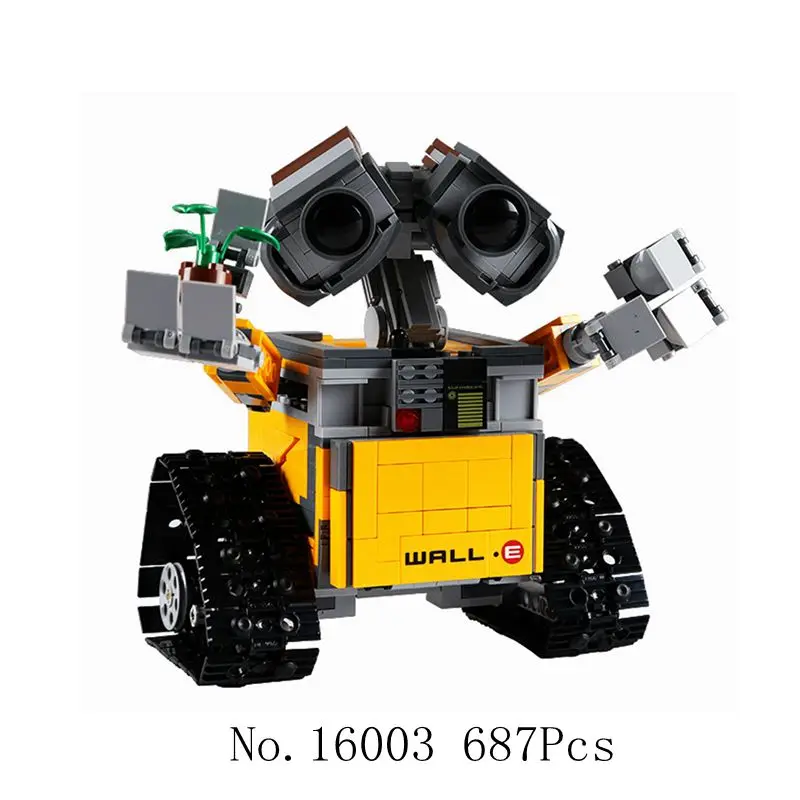 687 шт Новые Развивающие строительные блоки игрушки совместимы с блоками Idea Movie