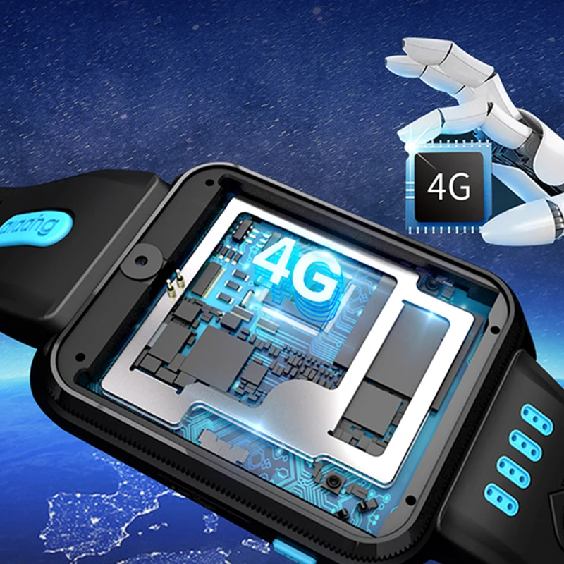 Лидер продаж 2020 Детские Смарт-часы 4G lte GPS Wifi на базе android студенческие SIM-карты