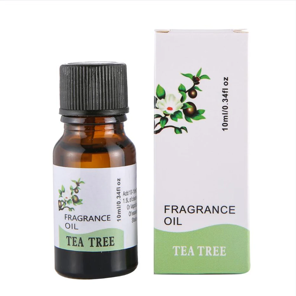 tea tree 10 мл водорастворимый цветок фрукты растительное эфирное масло снимает стресс увлажнитель воздуха освежитель воздуха ароматерапия TSLM2 - Цвет: tea tree