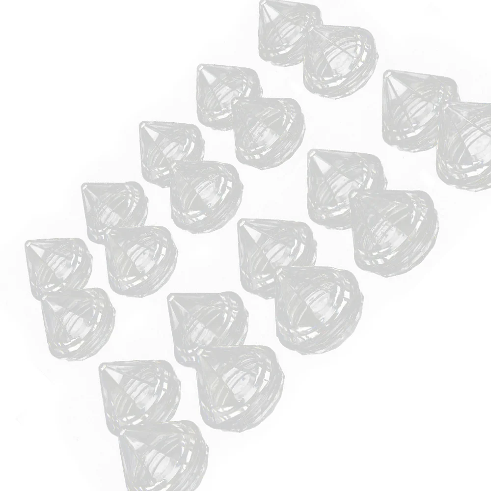 50pcs/lot 5g Mini Sample Bottle Empty Make Up Jar Sealing Pots Portable Diamond Shape Face Cream Container Refillable Bottles | Красота и