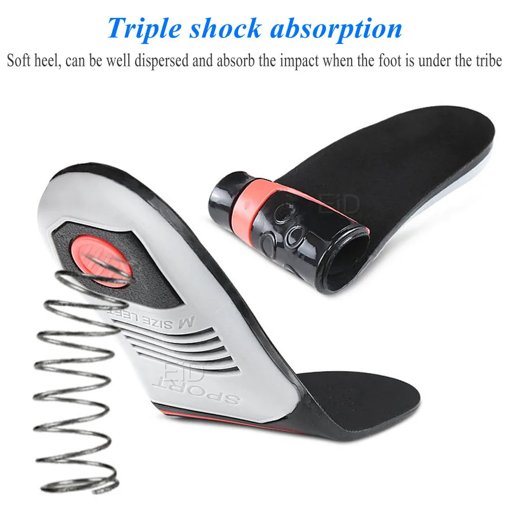 EiD Silicone Gel Insoles Foot Care for Plantar Fasciitis orthopedic Massaging Shoe Inserts Shock Absorption Shoe pad Unisex