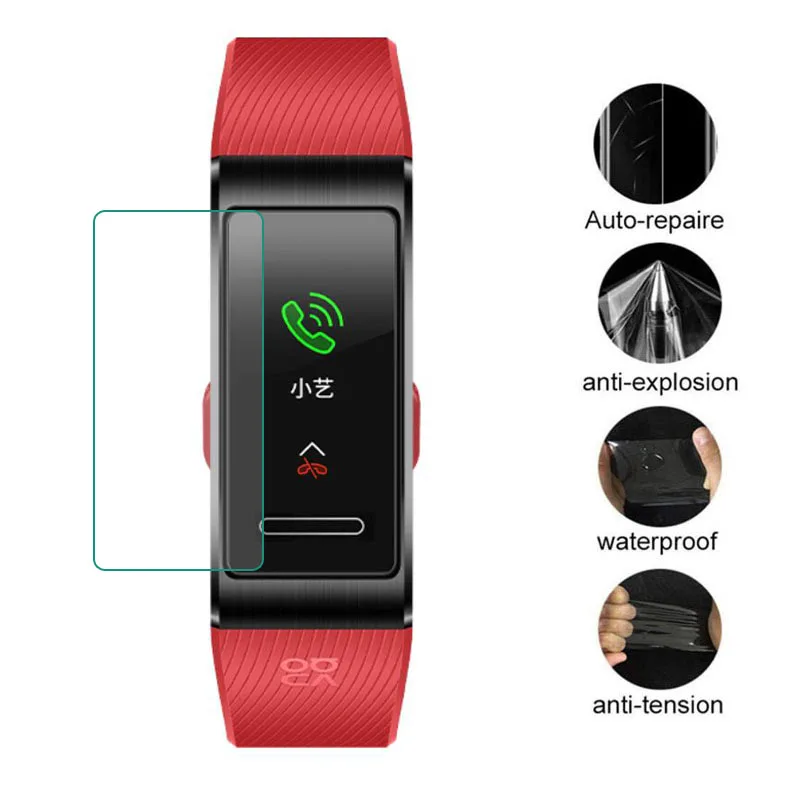 5 шт. мягкая прозрачная защитная пленка из ТПУ для huawei Band 4 Pro Watch умный браслет pro