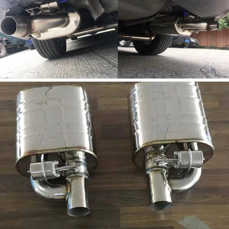 Выхлопной глушитель выхлопной трубы двойной вакуумный насос выхлопа клапана 51