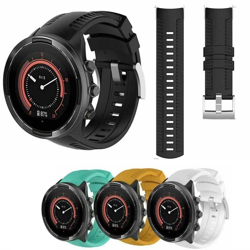 Спортивный силиконовый сменный Браслет с ремешком для SUUNTO 9/Baro Smart Watch