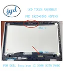 Оригинальный 13,3 дюймовый для Dell Inspiron 13 5000 Series Cube 5368 5378 p69g сборка B133HAB01.0 с сенсорным экраном 1920*1080 LCD