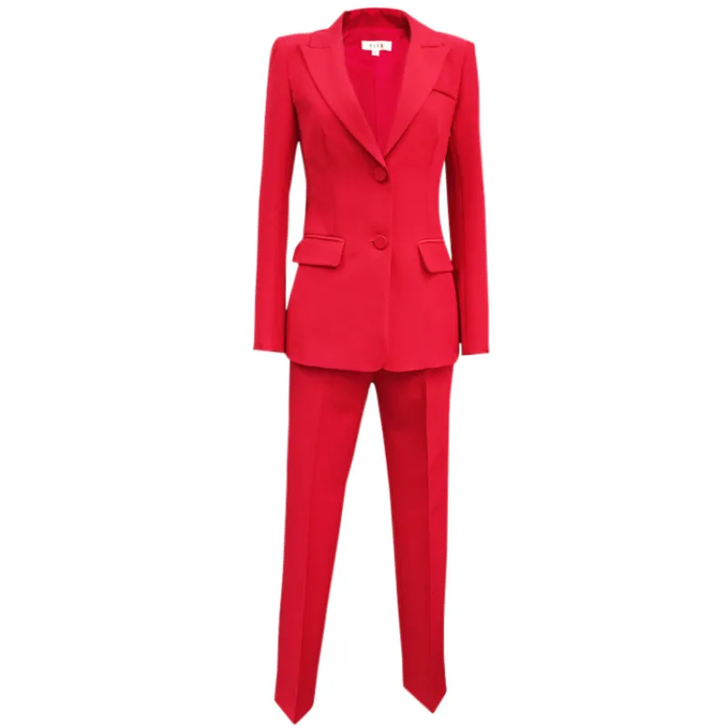 Temperament Women's Suits Pants Suit 2022 Fashion Slim Elegant Office Ladies Blazer Women's Casual Trousers Two-piece Set