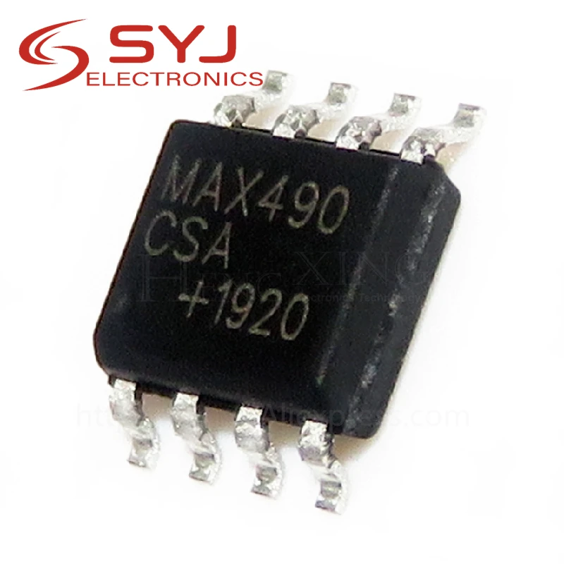 10pcs/lot MAX490ESA MAX490CSA MAX490 SOP-8 In Stock