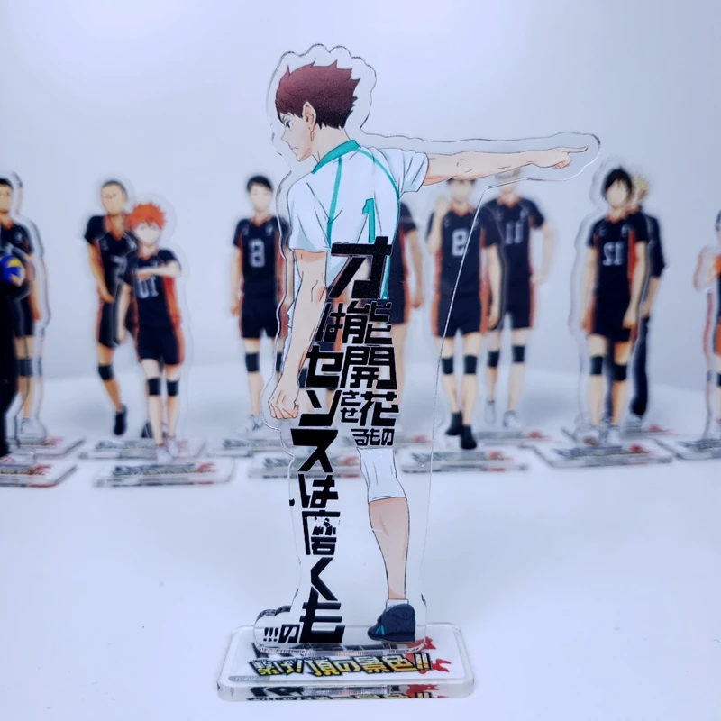 Фигурка стенда из японского Аниме Haikyuu! Игрушка для косплея Hinata Shoyo Kageyama Tobio Tsukishima