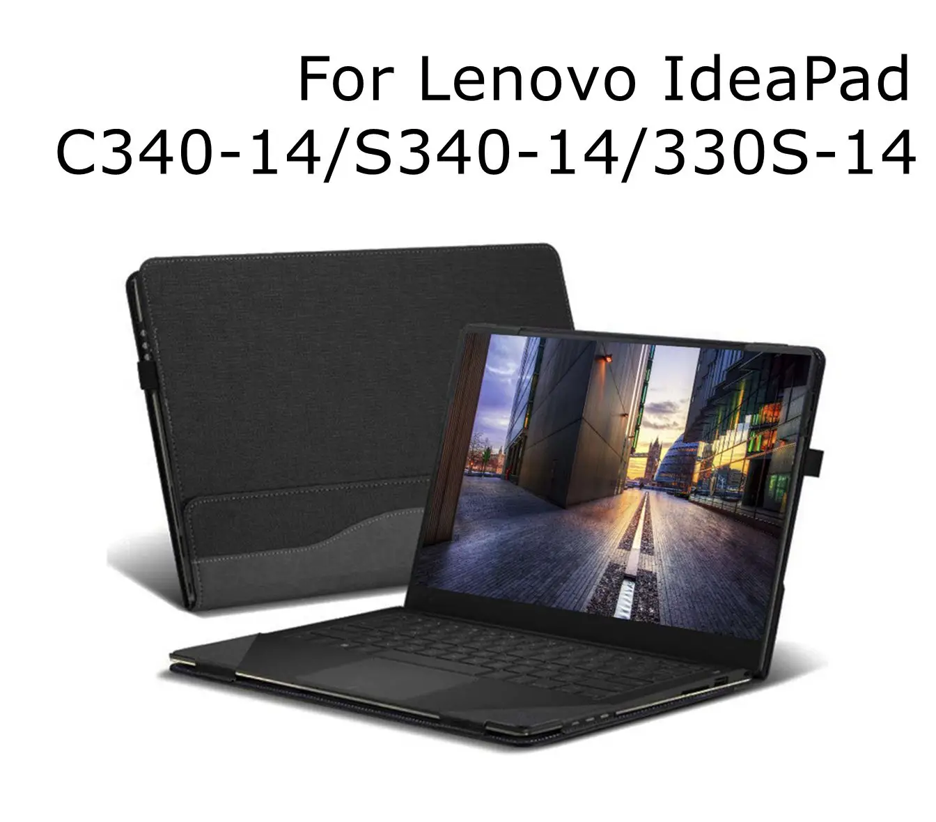 Чехол для Lenovo IdeaPad C340 14/S340 14/330S 14 чехол книжка из искусственной кожи с подставкой
