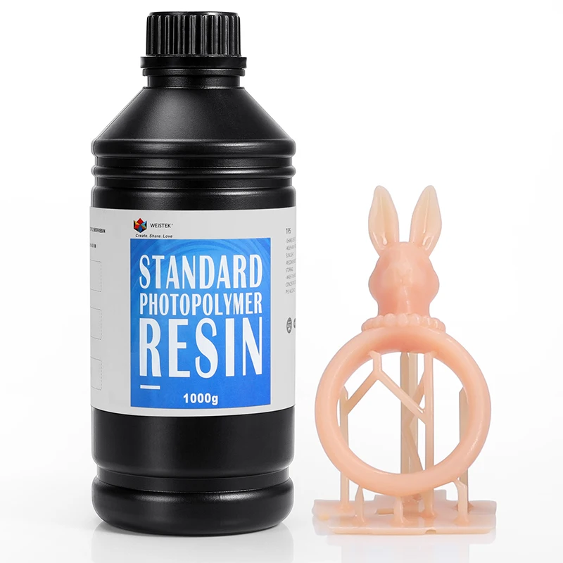 WEISTEK 3D ать 1000 нм жесткая УФ чувствительная Смола 1X/2X/4X g/1L Resina для фотонного моно ЖК