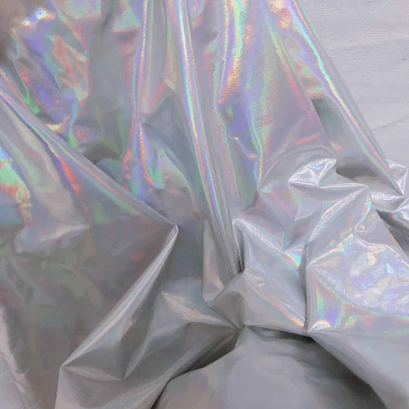 Бронзирующая растягивающаяся лазерная ткань практичная DIY скатерть для зонта
