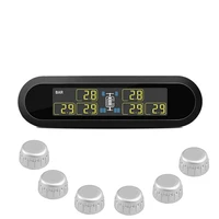 rv tpms with 6 sensor 6 wheels tpms for bus trailer tire pressure monitoring system
