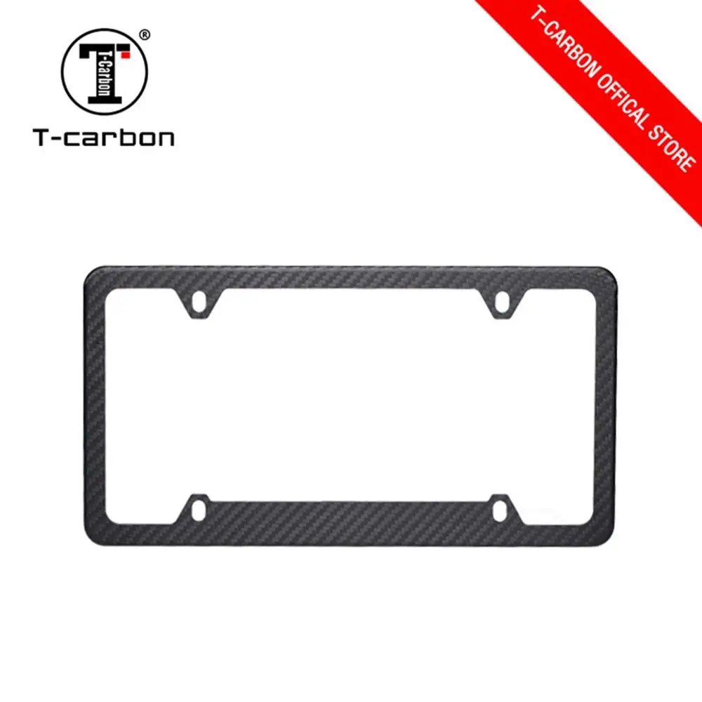 T carbon USA Защитная стойка для рамки номерного знака|Номерной знак| |