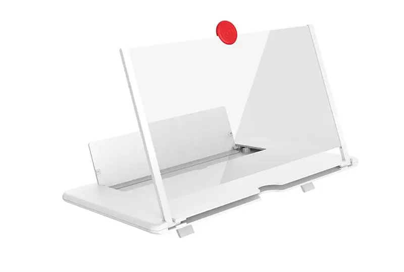 12-дюймовый 3D проекционный экран видеоусилитель подставка для смартфона