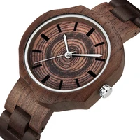 2021 unique luxury wooden watches women fashion elegant female quartz wood strap wristwatch simple dial irregular watches relogi