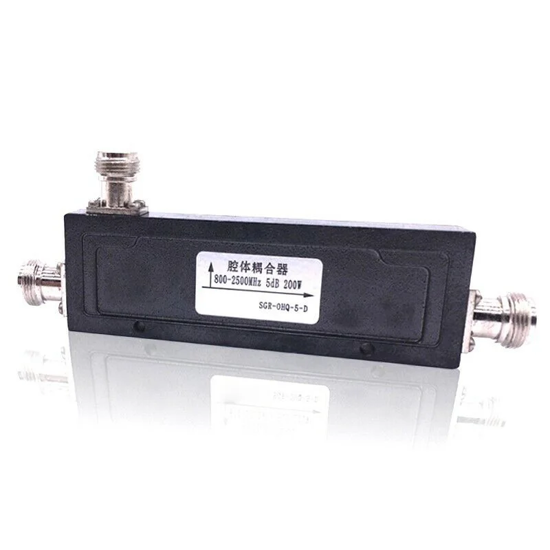 Направленная муфта N типа Женская RF Коаксиальная 200 Вт 800 2500 МГц модель 5 ~ 40 дБ для