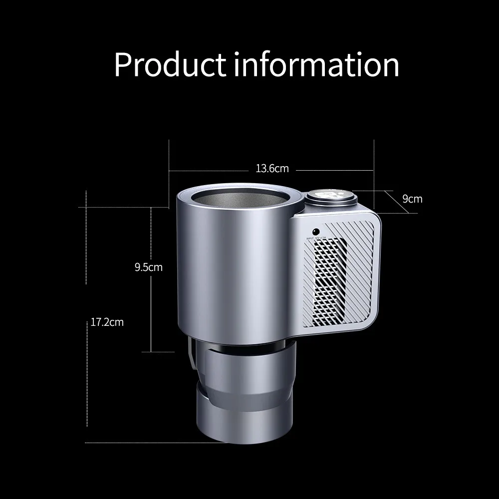 

Can Cooler Car Cold Cup 12V for Auto Beverage Cooling Drinks Mug