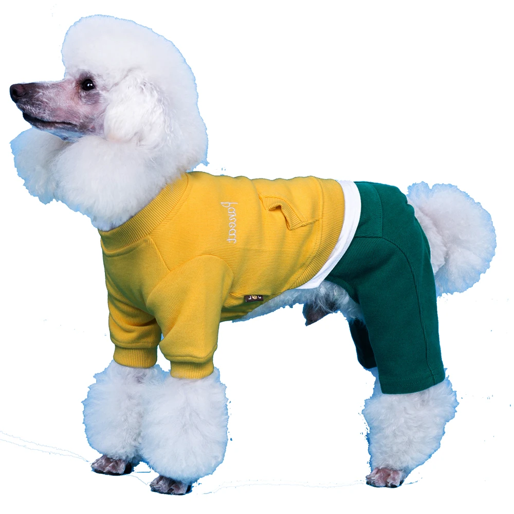 

Dog Suit Clothes Autumn Winter Pets Cotton Sweater For Small Medium Bulldogs Four Legged Soft Clothing Chihuahua Warm Vest Coats