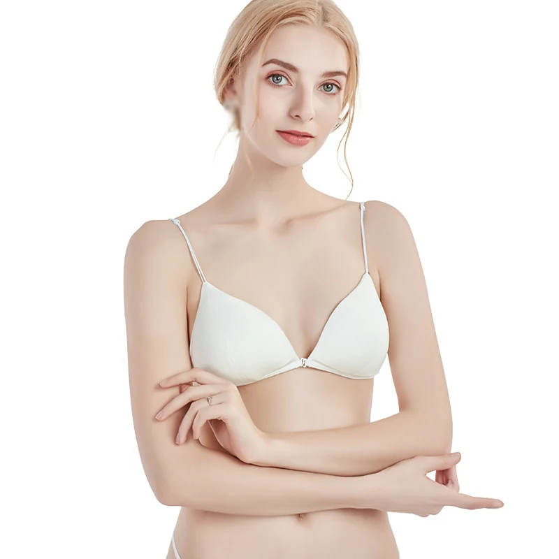 

Женский бюстгальтер без косточек с застежкой спереди