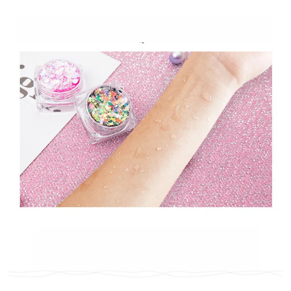 Блестящий гель модный макияж для тела макияжа лица и глаз тени век мерцающие