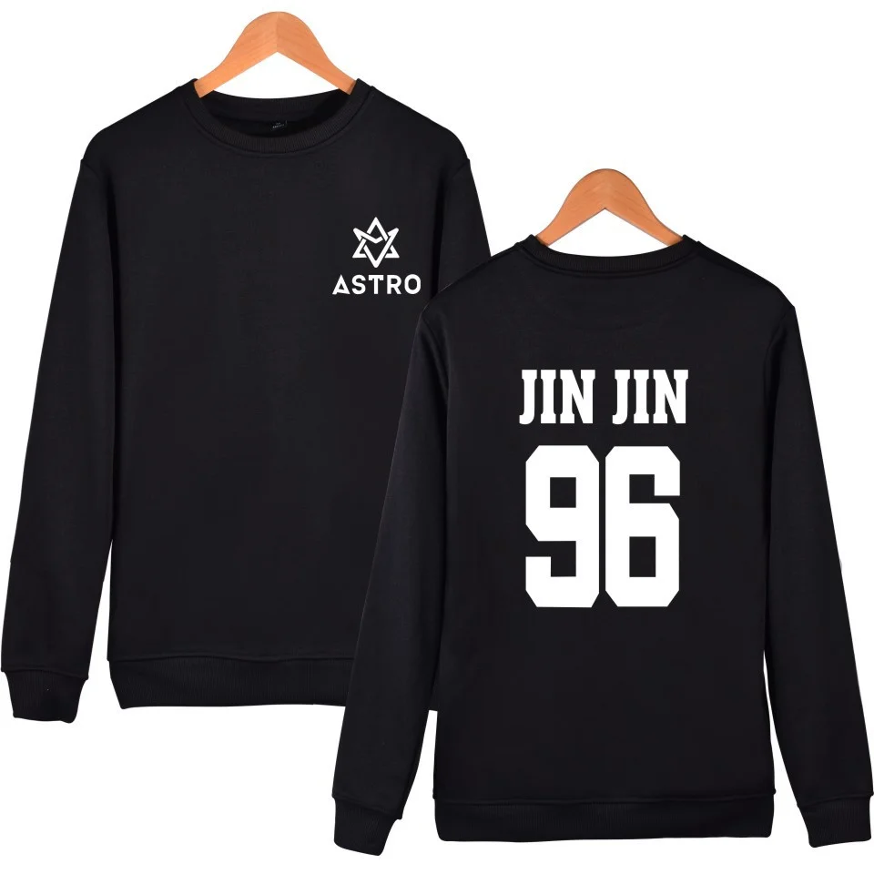 Толстовки с капюшоном и принтом звезд группы Kpop ASTRO толстовка в стиле Харадзюку