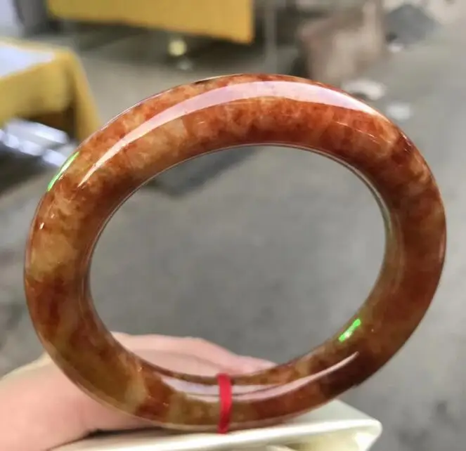 Сертифицированный (класс А) 100% натуральный зеленый нефритовый браслет из нефрита