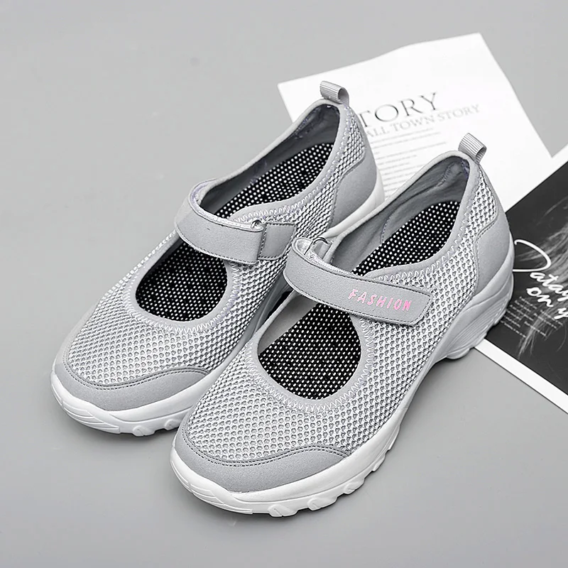 

Women Shoes 2021 Casual Shoes Female Mesh Women's Summer Chunk Sneakers Breathable Trainers Ladies Basket Femme Tenis Feminino