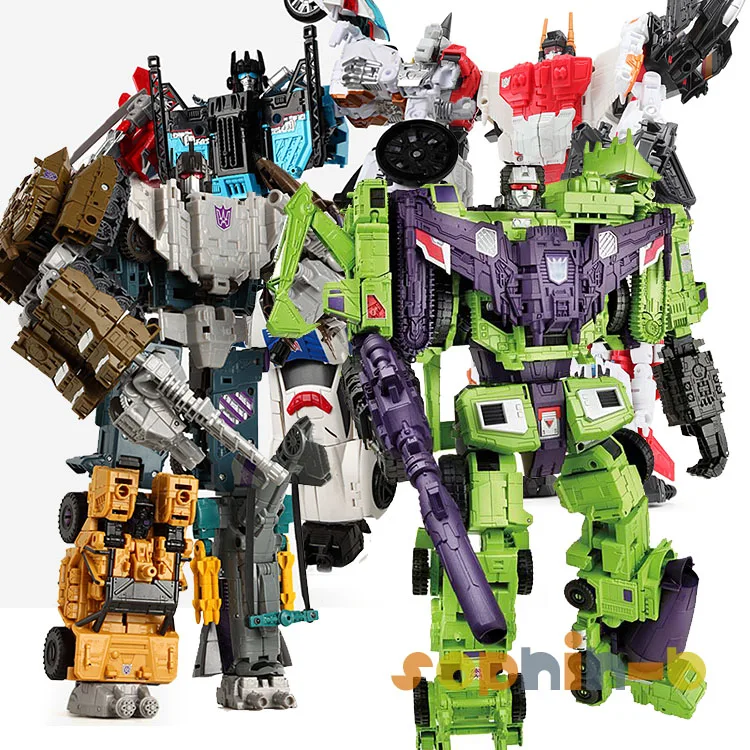 Transformed Defensor Devastator Bruticus Superion Aerialbots Combiner Wars 32cm Figures KO | Action