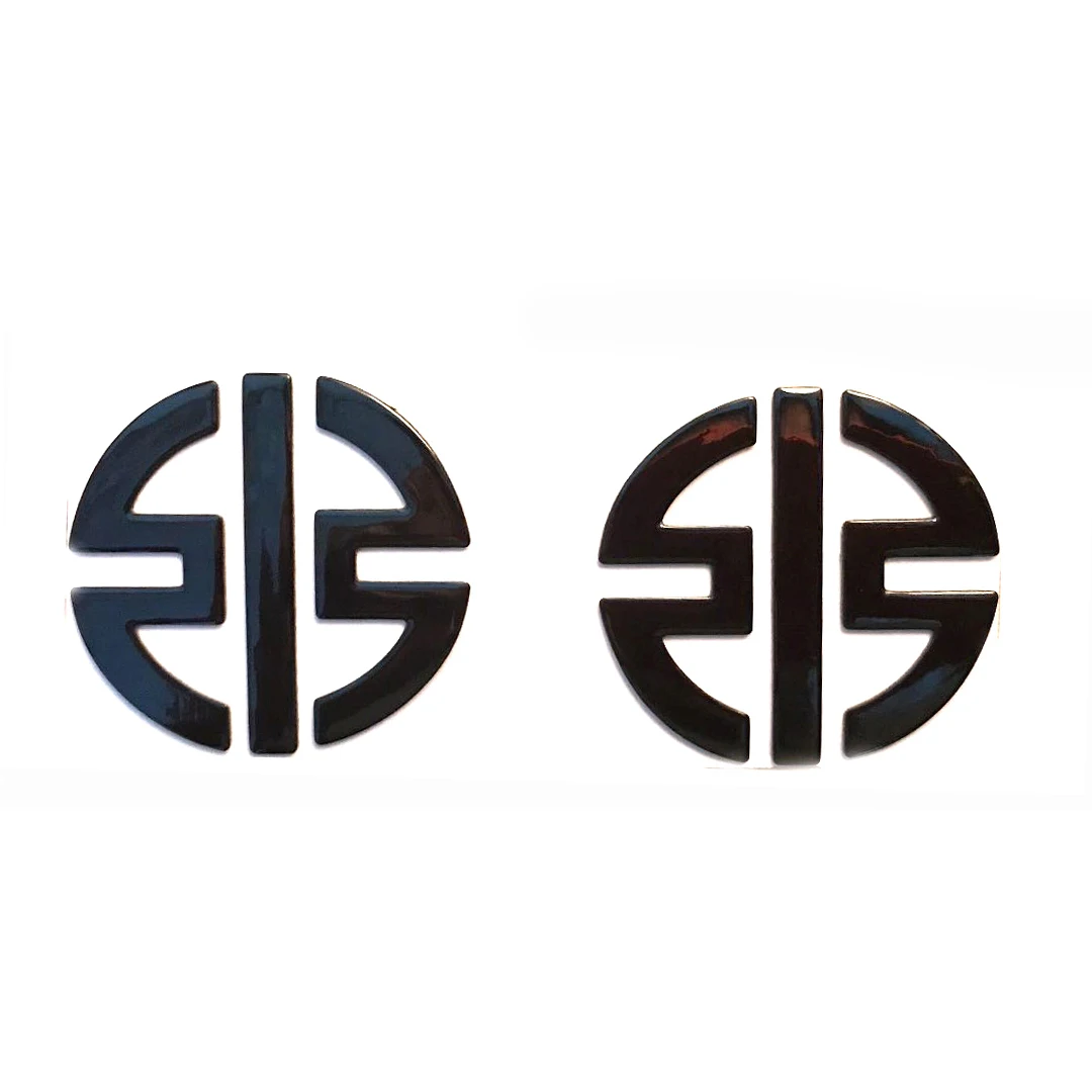 3D ПВХ светоотражающий сильный клей боковая крышка обтекатель Логотип эмблема