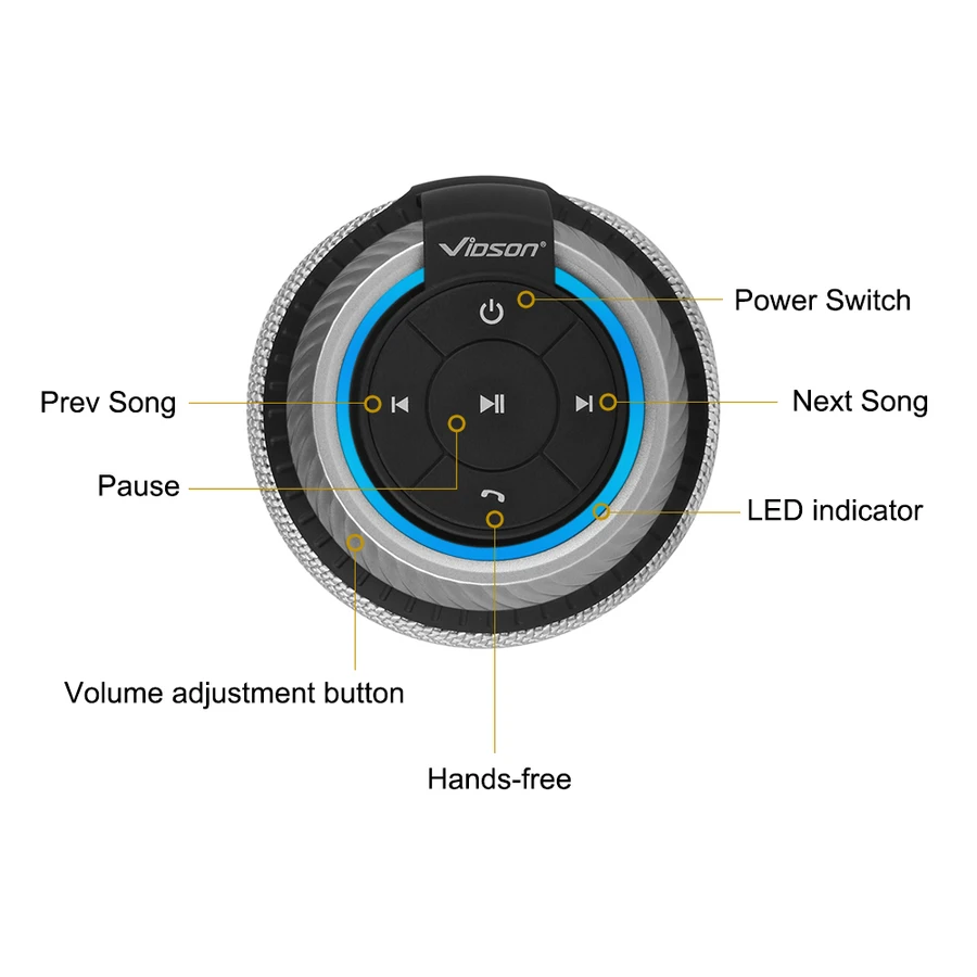Беспроводная мини колонка Bluetooth бас 360 двойная с AUX TF|Портативные колонки| |